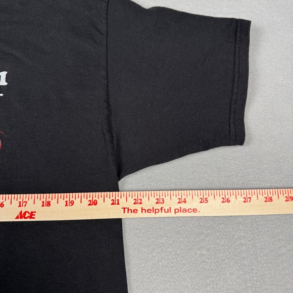 Vintage Bike Week 2001 Daytona Beach FL T-Shirt Black Fun Tees Mens XL Whiskey - Picture 6 of 9